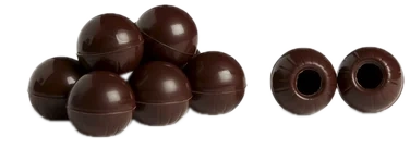 Trøffel Skall- Mørk Sjokolade Valrhona 504stk