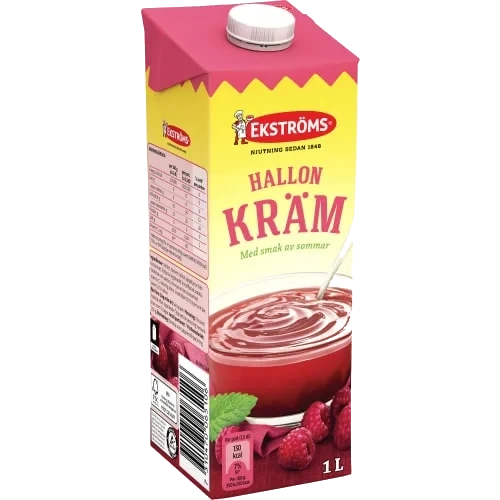 Hallonkräm