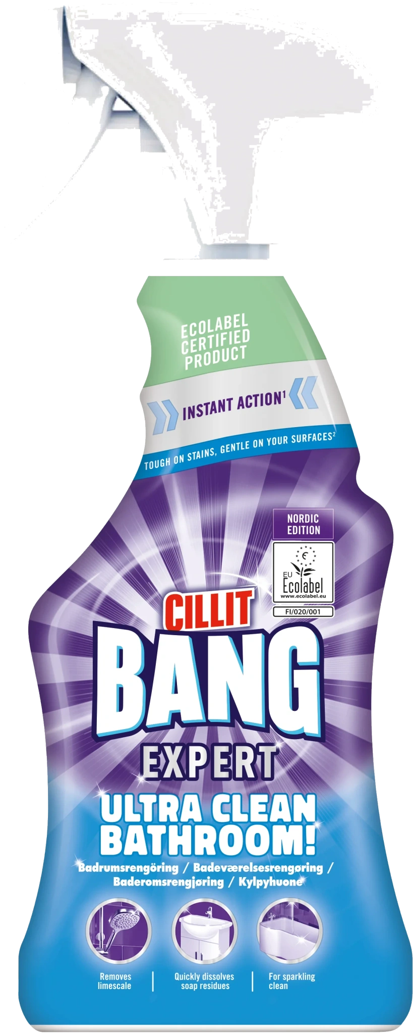 Rengöringsspray Expert Badrum
