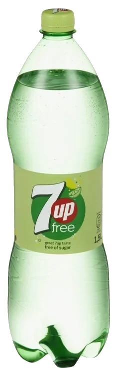 7up Free 1,5l flaske