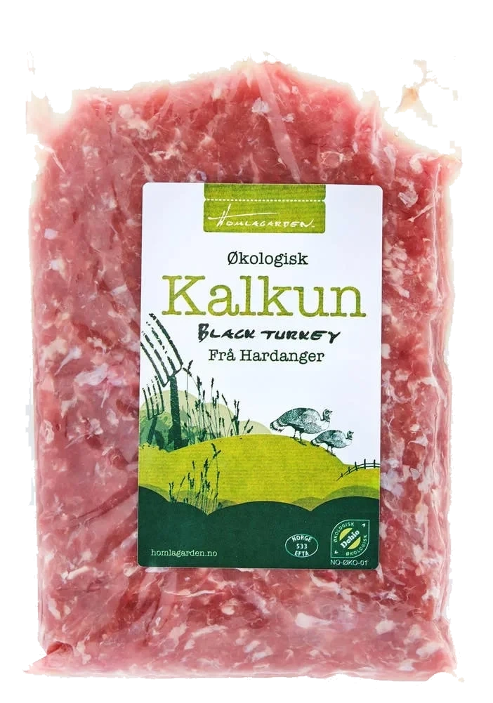 Økologisk kalkunkjøttdeig