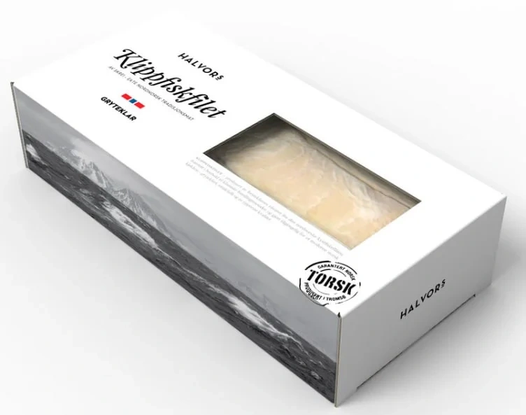 Klippfiskfilet Gryteklar Halvors