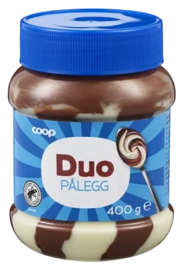 Duo Milk-Chokolate spread palm oil free