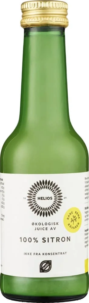 Økologisk sitronsaft