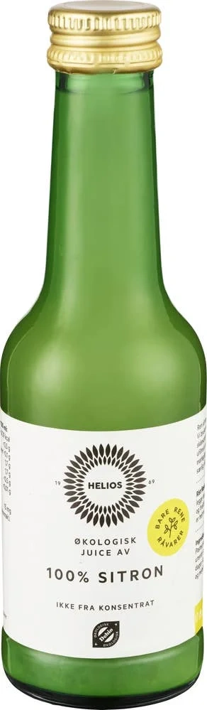 Økologisk sitronsaft