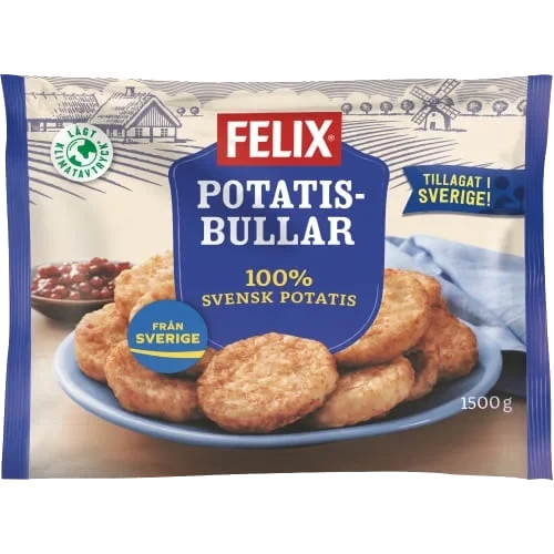 Potatisbullar Frysta