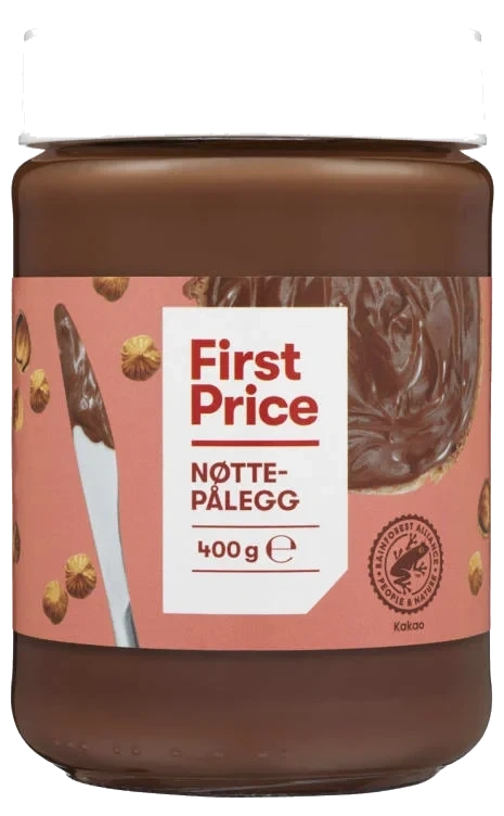 Nøttepålegg 400g First Price