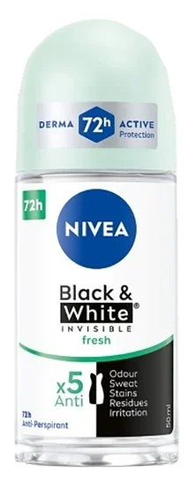Nivea Deo B&W Fresh Roll-On 50ml