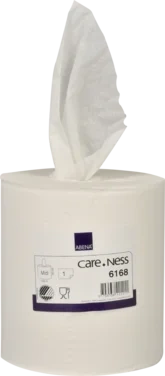 Senterrull Abena Care-ness Excellent Midi 1-lags 320m Hvit 100% Nyfiber
