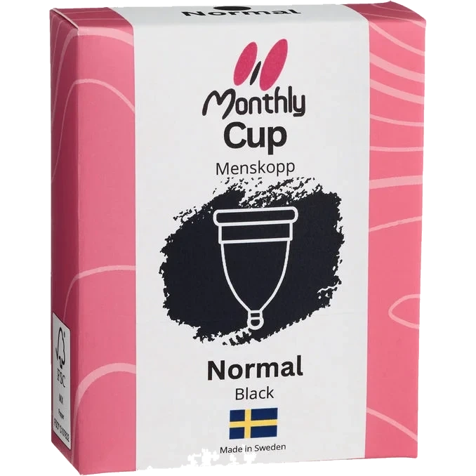 Menskopp Svart Normal
