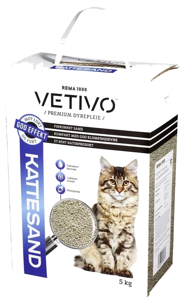 Kattesand, klumpende 5 kg