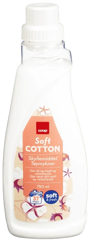 Coop Tøymykner Soft Cotton 750ml