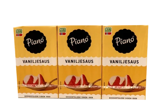 Piano Vaniljesaus 3pk