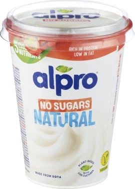 Soyagurt Naturell Sukkerfri 400g Alpro