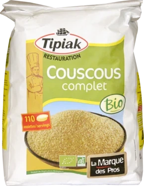 Tipiak Cous Cous Øko.fullkorn 5 kg