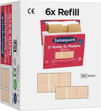 Xl Tekstilpl 6 Refill Salvequick