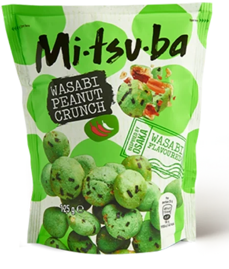 Mitsuba Wasabi Peanut Crunch 125g