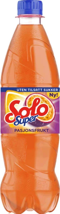 Solo Super Pasjonsfrukt 1,5l flaske