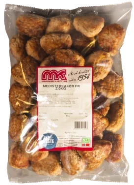 Medisterkaker Pannestekte 2,0 kg Frys