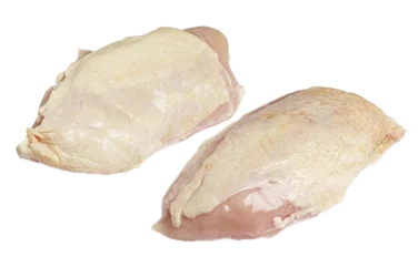 Kyllingbryst øko m/skinn fersk 2x2,5 kg