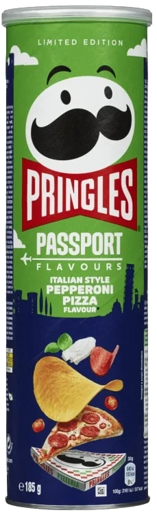 Pringles Italian Pepperoni Pizza 185g