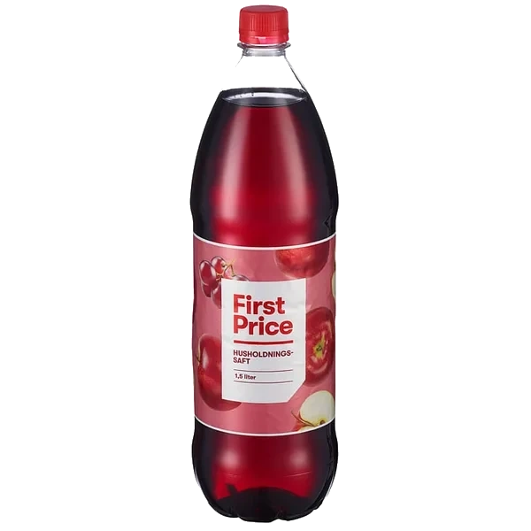 Husholdningssaft Sukkerredusert 1,5l First Price