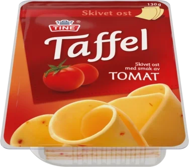 Taffel Tomatost 130g Skiver