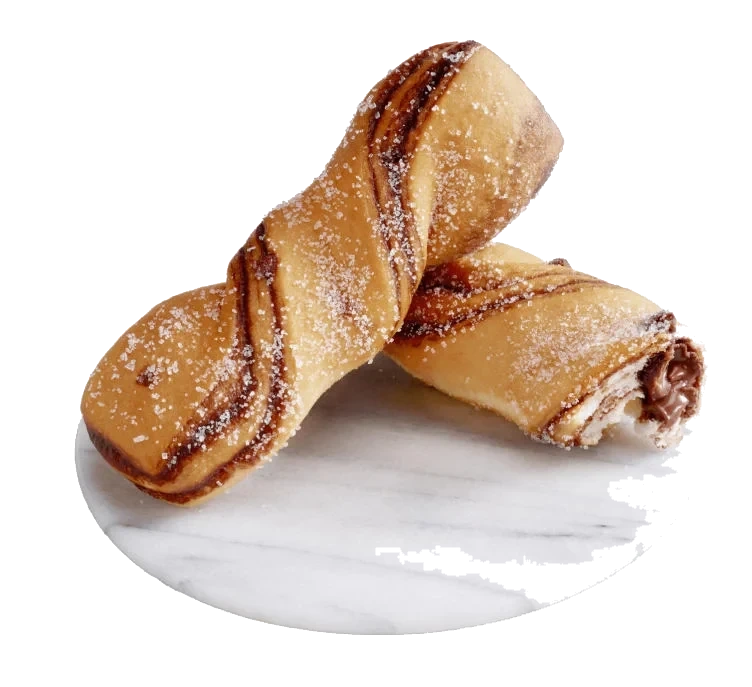 Berlinertwist m/Sjokolade 60g pr stykk