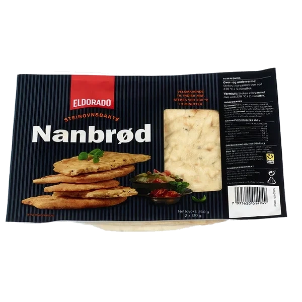 Nan Brød 2x130g Eldorado