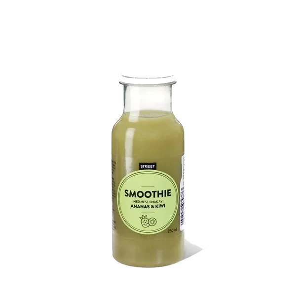 Street Smoothie Ananas & Kiwi 330ml Fl 8stk