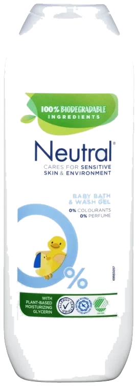 Neutral Baby Bath&Wash Gel u/Parfyme 250ml