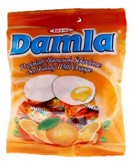 Tayas Damla Soft Candy Orange 90g