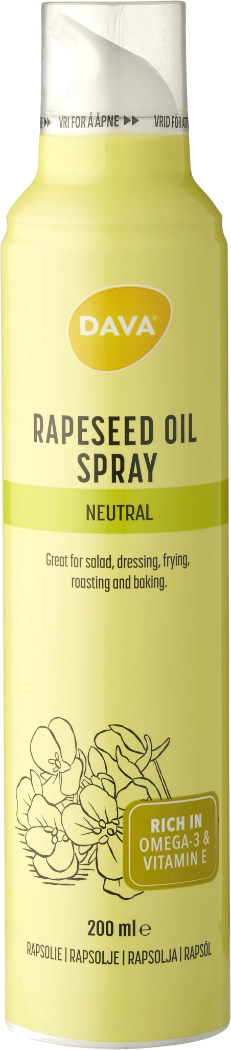 Rapsolja Spray