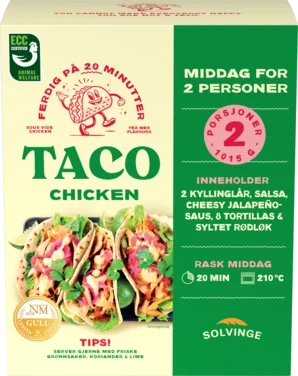 Taco Kit Chicken Til 2-3 Personer