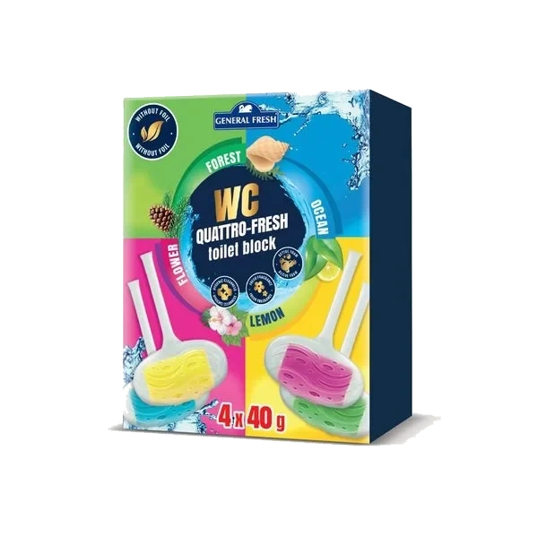 WC Blokk Quattro Fresh - 4pk