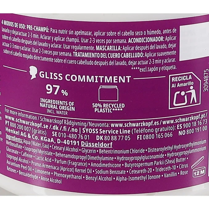 Gliss 4-in-1 Fullness Hair Mask