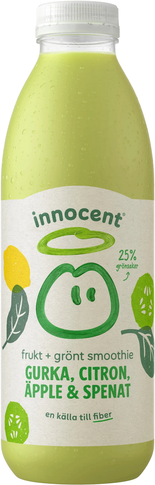 Smoothie Gurka, citron, äpple & spenat