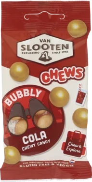 Chews Bubbly Cola 60g Van Slooten