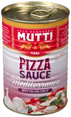 Pizzasaus m/hvitløk 400g Mutti