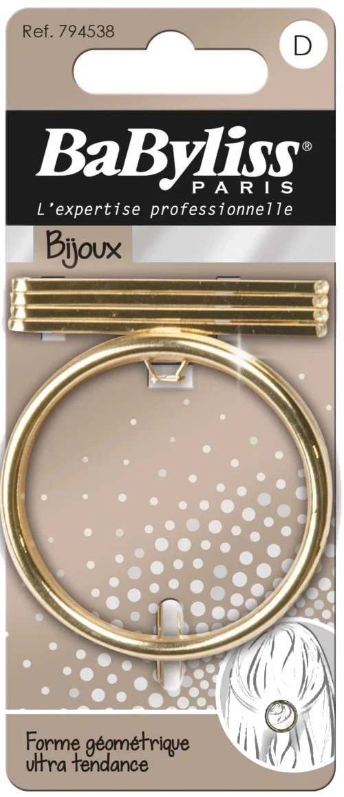 BaByliss Paris Accessories Bijoux Clip Round/Triangle