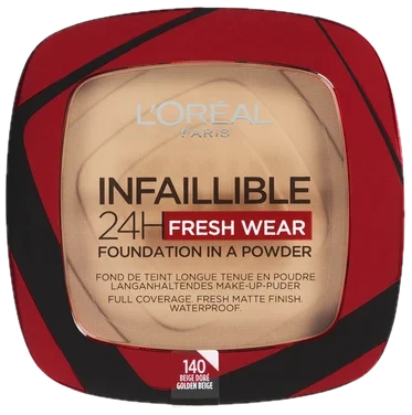 Loreal Infaillible Fresh Wear Powder Fdt Golden Beige 140