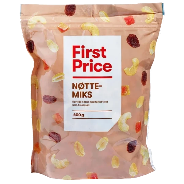 Nøttemix 600g First Price