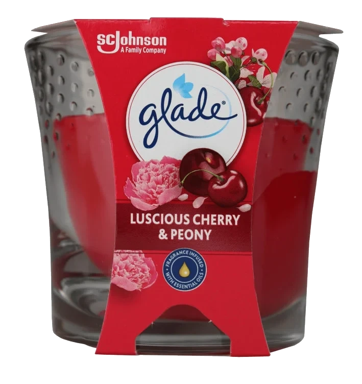 Glade Duftlys Cherry&Peony 112g