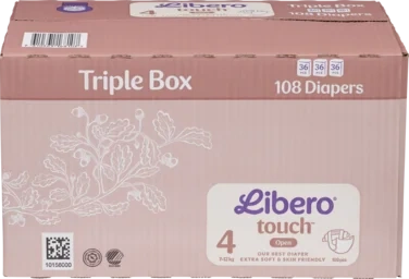 Libero Touch 4 Triple Box 108stk