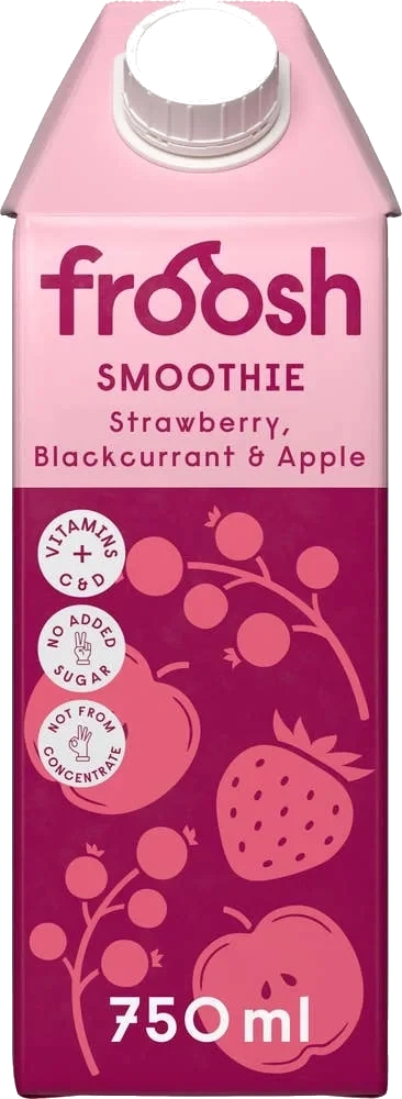 Smoothie Jordbær, Solbær & Eple
