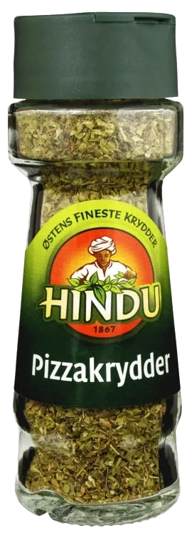 Pizzakrydder Glass Hindu