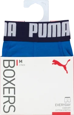 Puma Herre Boxer Basic 2 Pk Blue/navy m