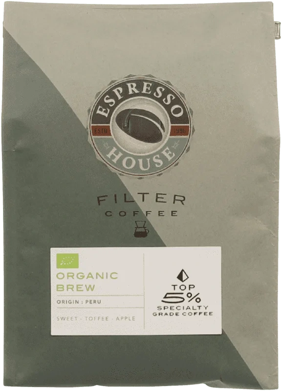 Espresso House Organic Filtermalt 225g