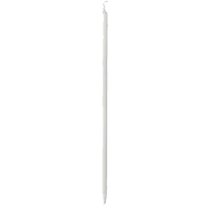 Kronlys 35cm Hvit 100% 10stk