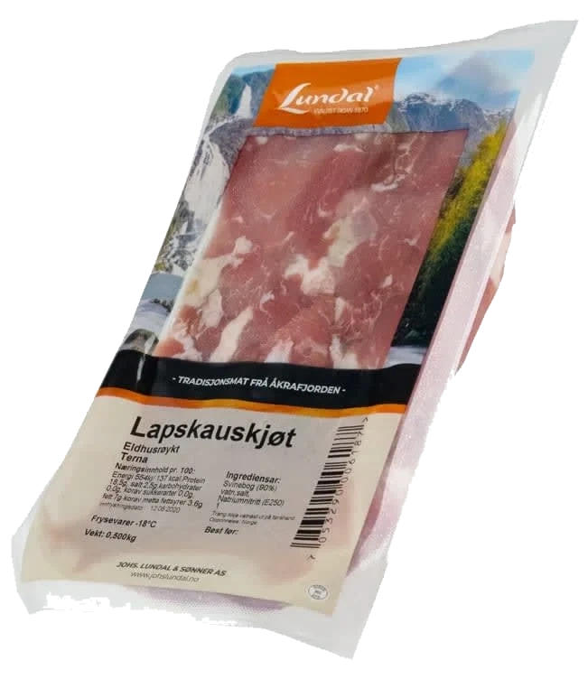 Lapskauskjøtt 500g Lundal